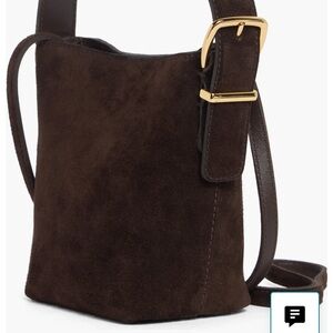 Madewell mini bucket tote bag